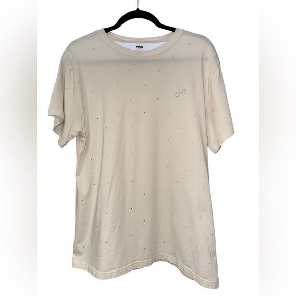 PINK Victoria’s Secret Campus Cotton Tee - Picture 1 of 6